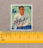 1934 Goudey Hank Greenberg Reprint Card - Detroit Tigers - 3348