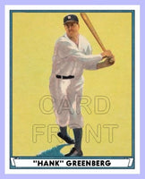 1941 Play Ball Hank Greenberg Reprint Card - Detroit Tigers - 3361