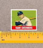1948 Leaf Hank Greenberg Fantasy Card - Detroit Tigers - 3375