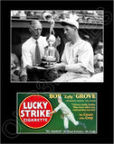 Lefty Grove 1928 Lucky Strike Matted Photo Display 11X14 - Philadelphia Athletics A's - 1548