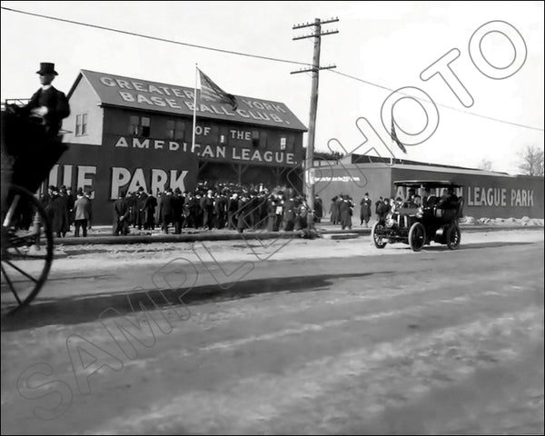 1904 Hilltop Park 8X10 Photo - New York Highlanders Yankees - 1097