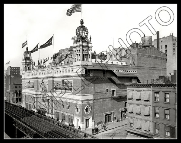 1905 Hippodrome Theater 11X14 Photo - Manhattan New York- 2511