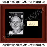 Gil Hodges Matted Photo Display 8X10 - Brooklyn Dodgers - 14