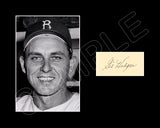 Gil Hodges Matted Photo Display 8X10 - Brooklyn Dodgers - 14