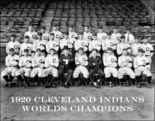 1920 Cleveland Indians 11X14 Photo - Speaker World Champs - 2153
