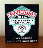 Koolmotor Oil Store Counter Standup Sign - 3029