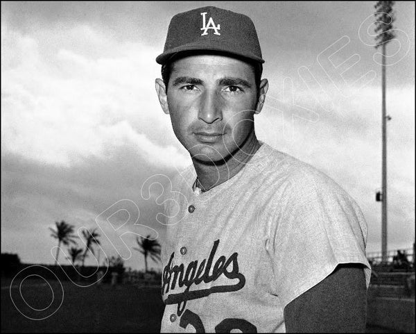 Sandy Koufax 8X10 Photo - Los Angeles Dodgers  - 1346