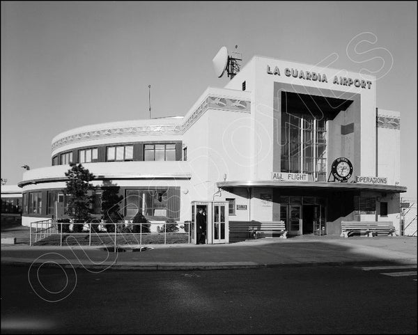 1940 LaGuardia Airport 8X10 Photo - East Elmhurst Queens New York - 2521