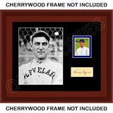 Napoleon Lajoie 1933 Goudey Card Matted Photo Display 11X14 - Cleveland Naps - 1565