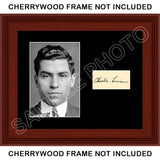 Lucky Luciano Matted Photo Display 8X10 - 2861