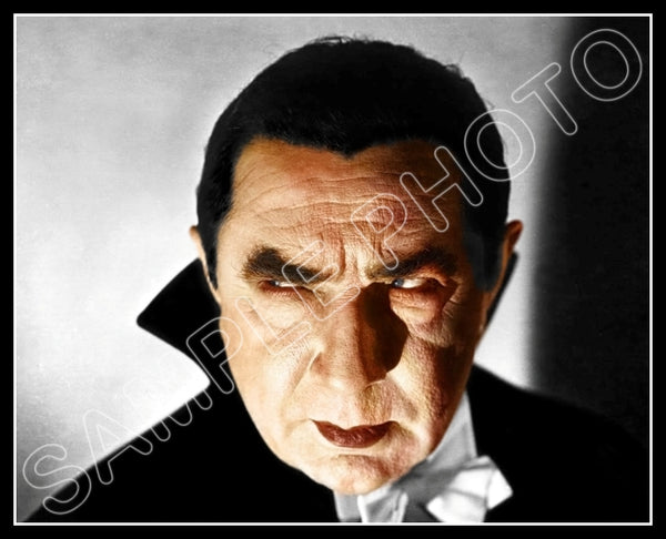 1948 Bela Lugosi Colorized 8X10 Photo - Abbott Costello Meet Frankenstein Dracula - 3228
