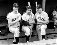 1961 Mickey Mantle Roger Maris 8X10 Photo - Yogi Berra New York Yankees - 3308