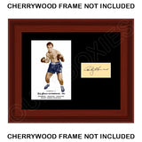 Rocky Marciano Matted Photo Display 8X10 - 2295
