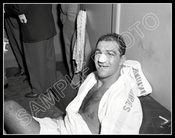 Rocky Marciano 11X14 Photo - Split Nose 1954 Heavyweight Champion - 923