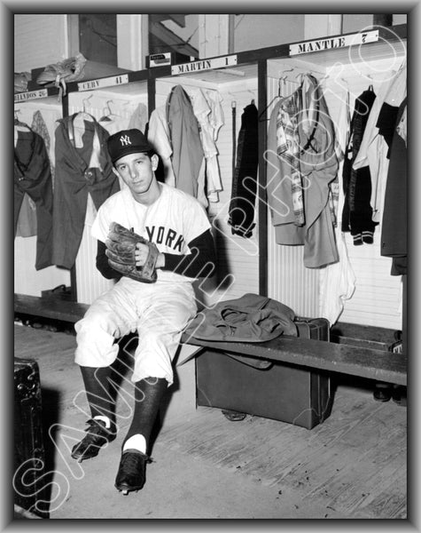 Billy Martin 11X14 Photo - 1954 New York Yankees - 544
