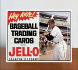 1963 Willie Mays Jello Baseball Cards Store Counter Standup Sign - Giants - 3292