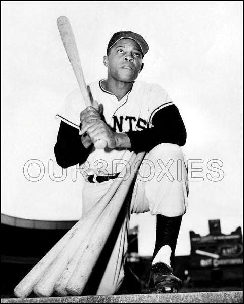 Willie Mays 8X10 Photo - 1955 New York Giants - 969