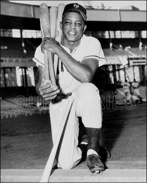 Willie Mays 8X10 Photo - 1955 New York Giants - 970