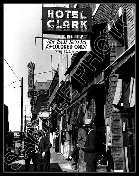 1939 Memphis Tennessee Colored Only Business 11X14 Photo - 2542