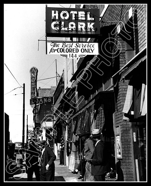 1939 Memphis Tennessee Colored Only Business 8X10 Photo - 2541