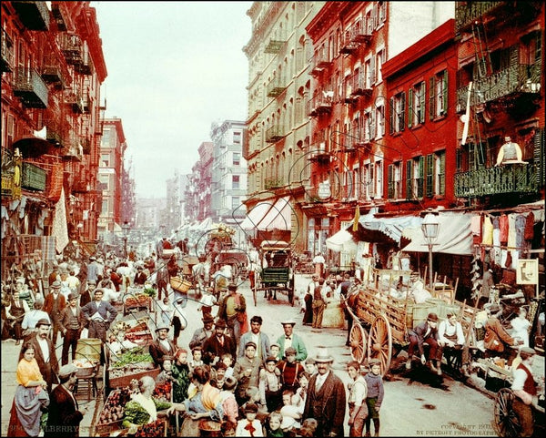 1900 Mulberry Street 8X10 Photo - Manhattan New York - 2545