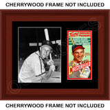 Stan Musial 1947 Chesterfield Matted Photo Display 11X14 - Cardinals - 1588