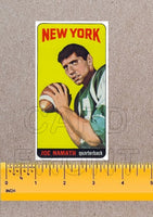 1965 Topps Football Joe Namath Reprint Card - New York Jets - 3419