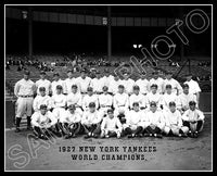 1927 New York Yankees 8X10 Photo - Gehrig Ruth Lazzeri - 2159