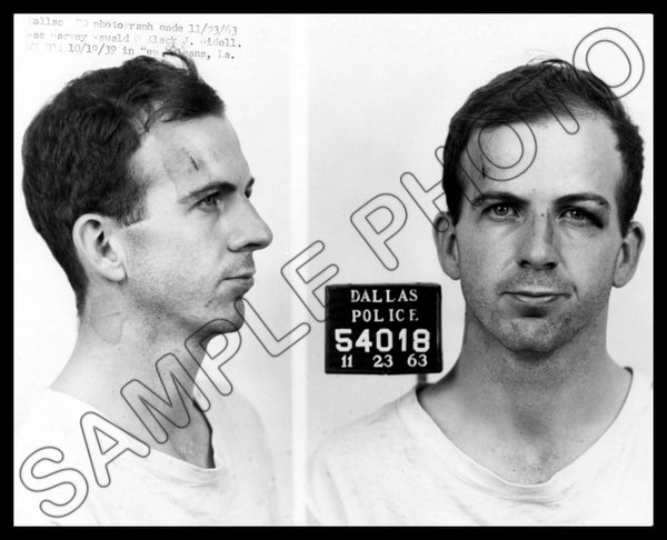1963 Lee Harvey Oswald 8X10 Photo - Mugshot - 2896