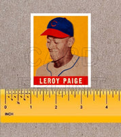 1948 Leaf Satchel Paige Reprint Card - Cleveland Indians - 3389