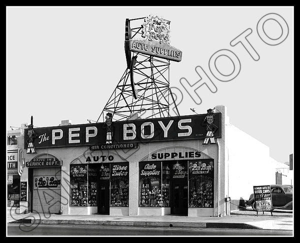 1936 Pep Boys Store 8X10 Photo - 2363