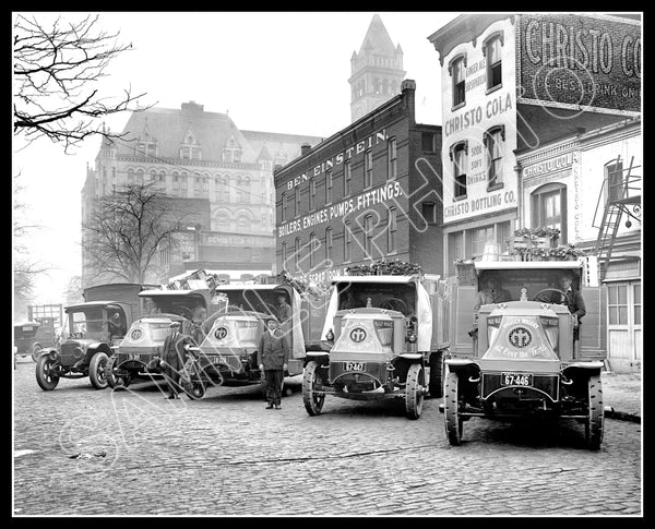 1924 Piggly Wiggly Delivery Trucks 8X10 Photo - Washington DC - 2368