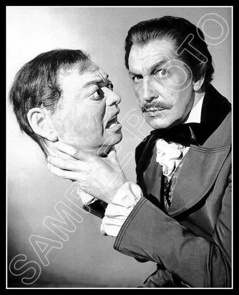 1962 Vincent Price 8X10 Photo - Tales of Terror Peter Lorre Head - 3261