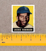 1948 Leaf Jackie Robinson Reprint Card - Brooklyn Dodgers - 3390