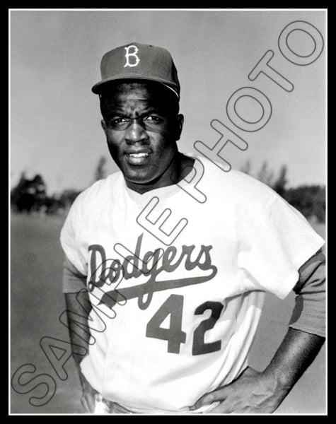 Jackie Robinson 11X14 Photo - Brooklyn Dodgers - 627