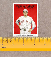 1915 Cracker Jack Babe Ruth Fantasy Card - Boston Red Sox - 3326