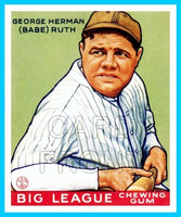 1933 Goudey Babe Ruth Reprint Card #181 - New York Yankees - 3334
