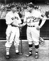 Babe Ruth Bill Terry 8X10 Photo - Autographed Yankees Giants - 2052