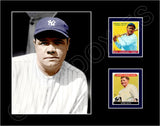 Babe Ruth 1933 Goudey Sport Kings Card Matted Photo Display 11X14 - New York Yankees - 1609