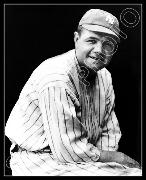 Babe Ruth 8X10 Photo - New York Yankees - 669