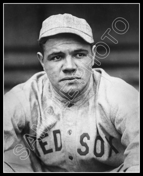 Babe Ruth 8X10 Photo - 1918 Boston Red Sox - 676