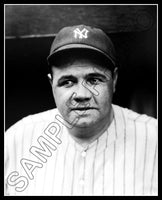 Babe Ruth 8X10 Photo - New York Yankees - 696