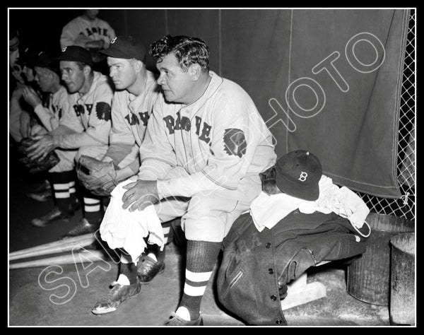 Babe Ruth 11X14 Photo - 1935 Boston Braves - 704