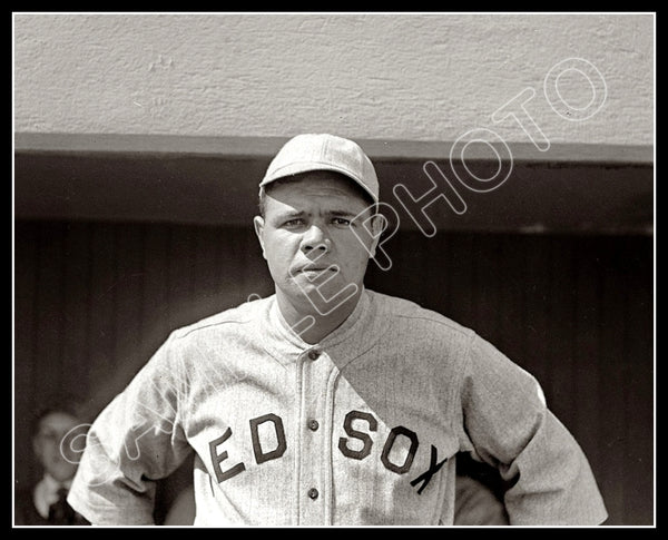 Babe Ruth 8X10 Photo - Boston Red Sox - 658