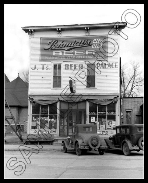 Schmidt's Beer 8X10 Photo - Scranton Iowa 1940 - 2272