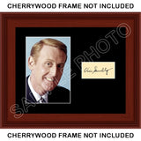 Vin Scully Matted Photo Display 8X10 - Los Angeles Brooklyn Dodgers - 1010