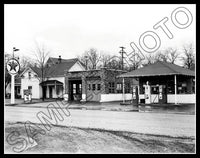 1946 Texaco Gas Station 11X14 Photo - Ritzville Washington - 3046