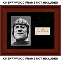 Jim Thorpe Matted Photo Display 8X10 - Bulldogs Indians Cardinals - 772