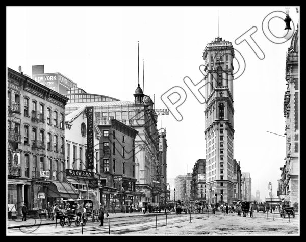 1904 Times Square New York 11X14 Photo - 2570