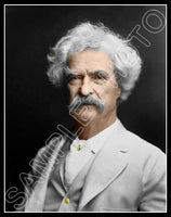 Mark Twain Colorized 11X14 Photo - 2955